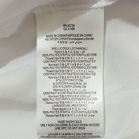 Max and Cleo~Sz 4~White "Tricia" Summer Dress NWT - Picture 10 of 11